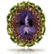 14k Yellow Gold Multi Gem Rings