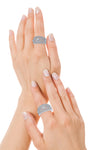 Silver Diamond Rings