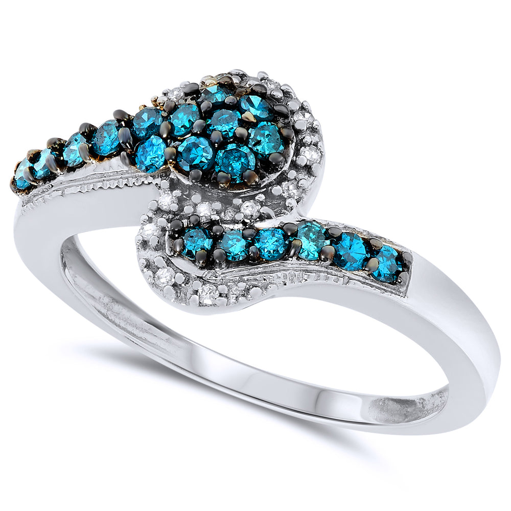 10k White Gold Diamond Rings
