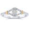 Silver Diamond Rings