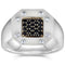 Silver Sapphire Rings