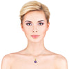 14k Yellow Gold Amethyst Necklace/Pendants