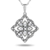 10k White Gold Diamond Necklace/Pendants