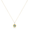 10k Two Tone Gold Diamond Necklace/Pendants