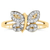 10k Yellow Gold Diamond Rings