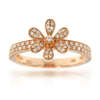 14k Rose Gold Diamond Rings