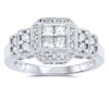 14k White Gold Diamond Rings