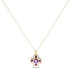 14k Yellow Gold Multi Gem Necklace/Pendants