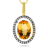 14k Yellow Gold Citrine Necklace/Pendants