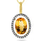 14k Yellow Gold Citrine Necklace/Pendants