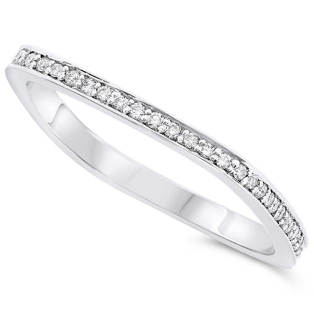 18k White Gold Diamond Rings