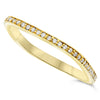 18k Yellow Gold Diamond Rings