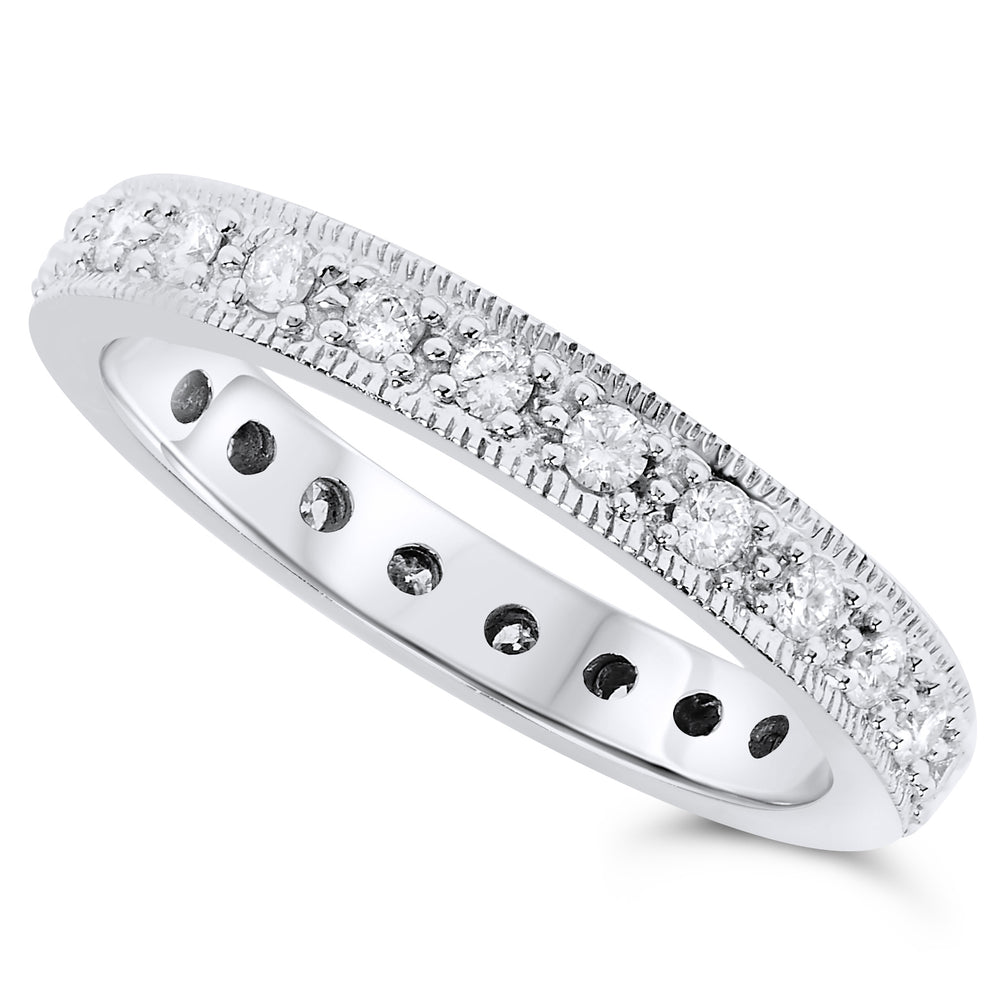 14k White Gold Diamond Rings