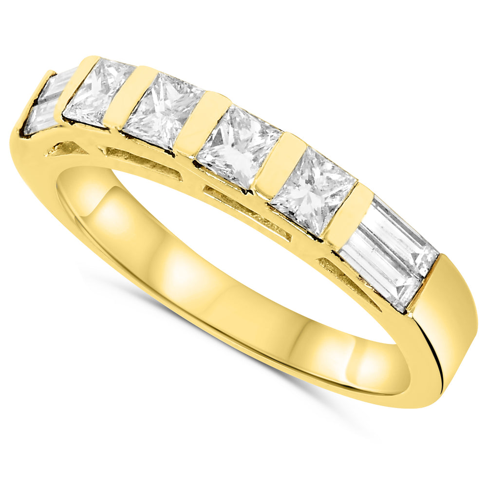 18k Yellow Gold Diamond Rings