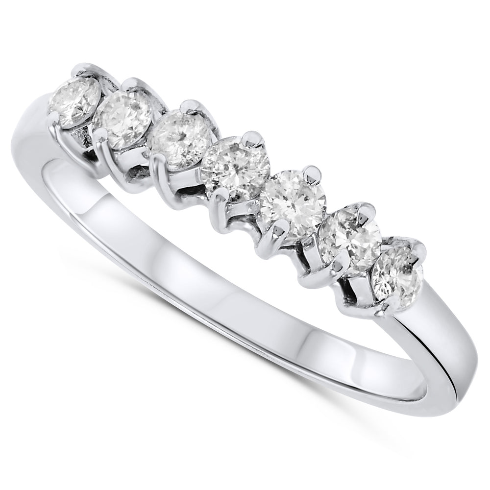 14k White Gold Diamond Rings